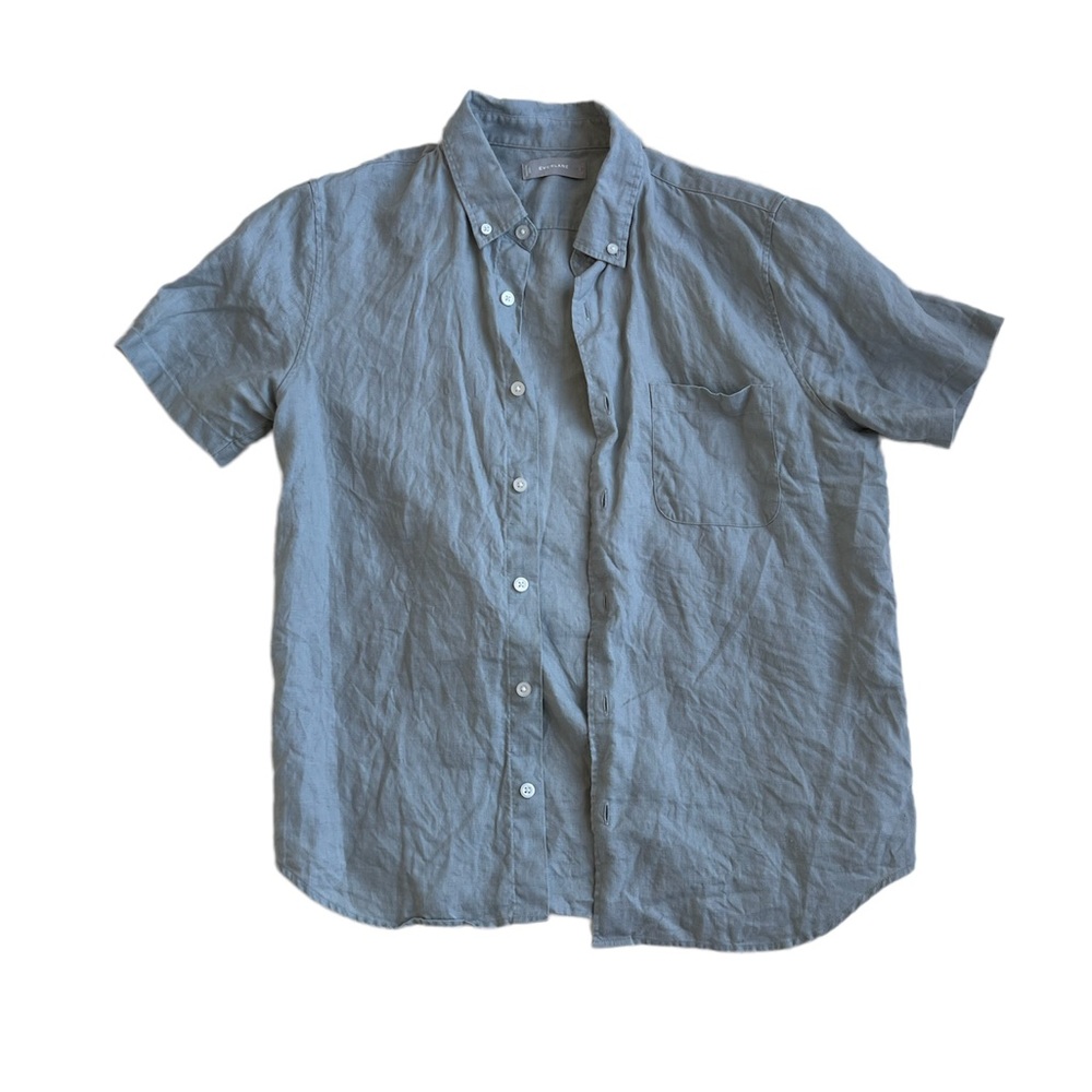 The Linen Short-Sleeve Standard Fit Shirt Everlane